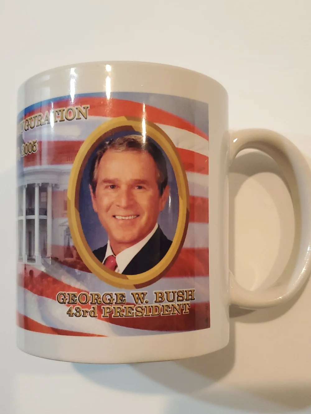President Bush Inauguration Mug January 20, 2005 55th Presidential Inauguration
